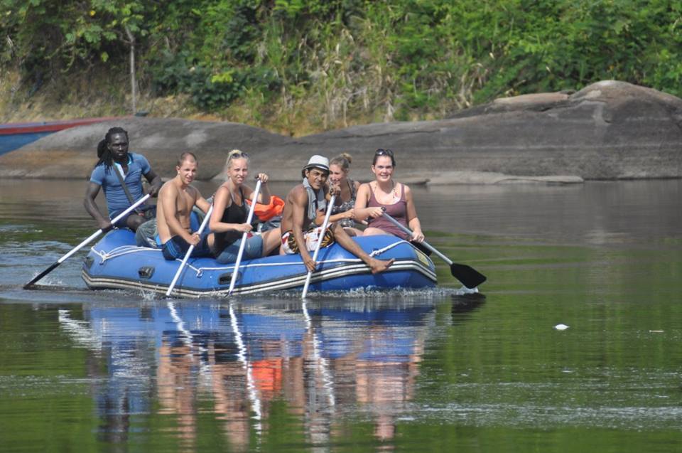 White-water rafting
