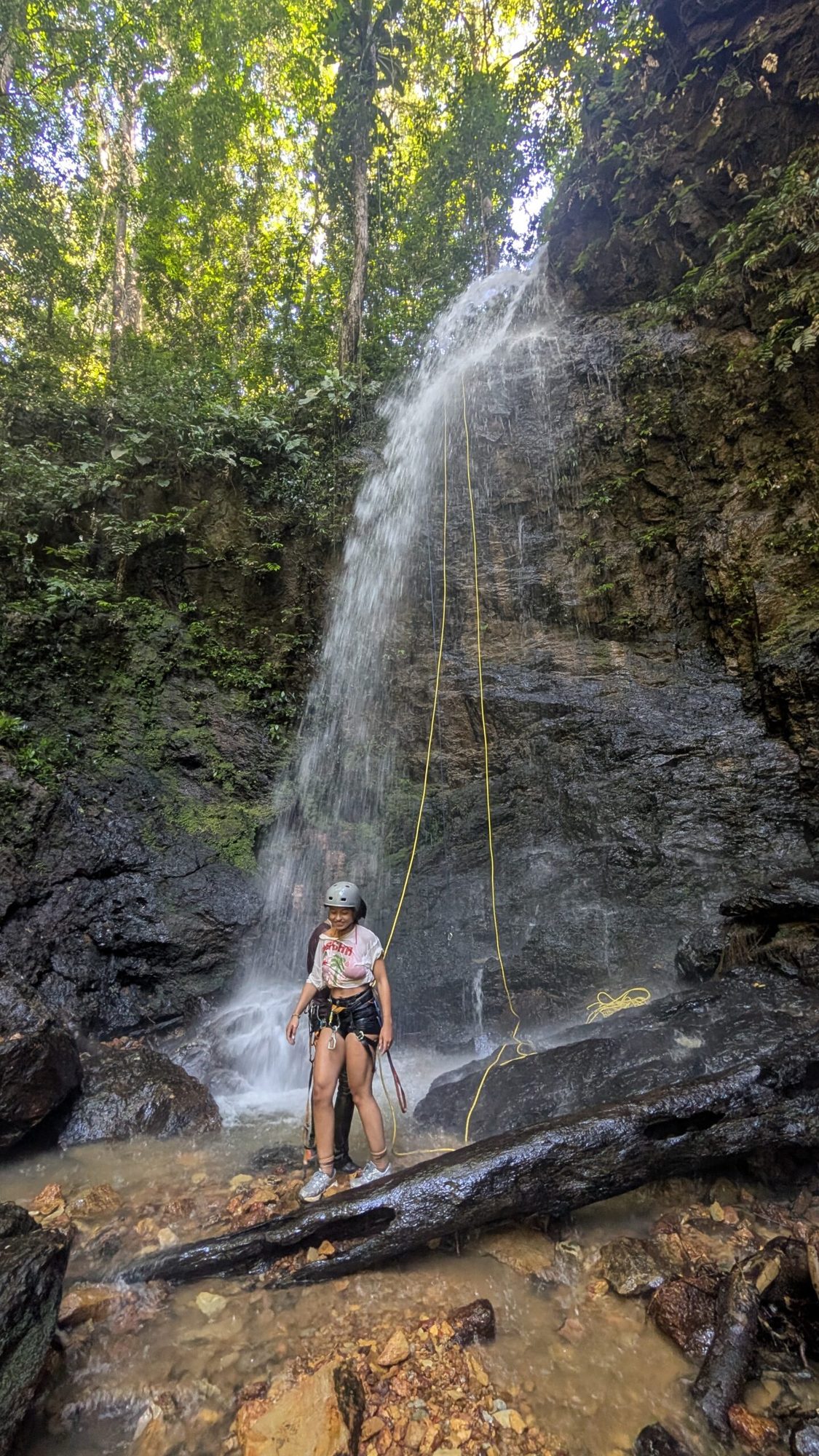 Brownsberg waterfall abseiling & canyoning